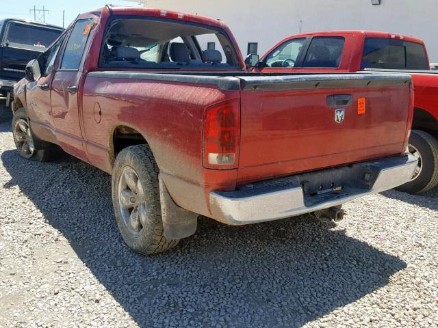 1D7HU18266J153865 - 2006 DODGE RAM 1500 S RED photo 3