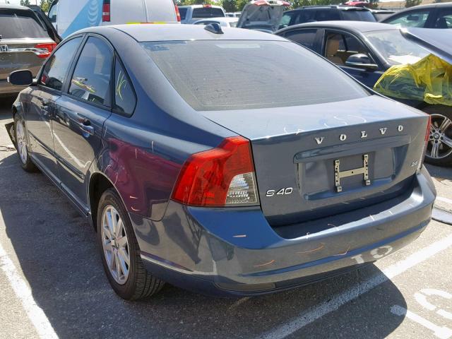 YV1MS382782395100 - 2008 VOLVO S40 2.4I BLUE photo 3