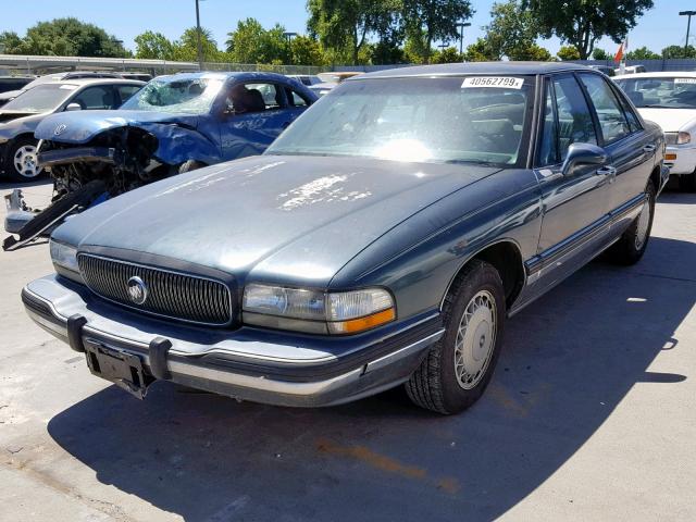 1G4HR52L0RH471220 - 1994 BUICK LESABRE LI BLUE photo 2