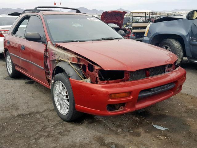 JF1GF4352YG800724 - 2000 SUBARU IMPREZA L RED photo 1