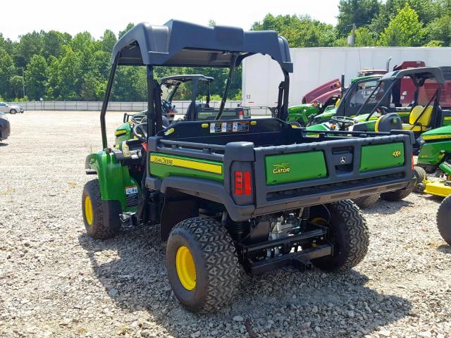 1M0615EALKM020274 - 2019 JOHN DEERE GATOR 4X4 GREEN photo 3