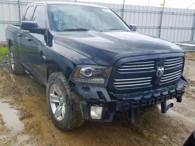 1C6RR7HT3ES352562 - 2014 RAM 1500 SPORT BLACK photo 1