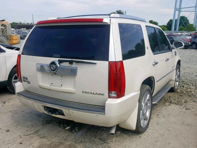 1GYFK43559R281282 - 2009 CADILLAC ESCALADE H WHITE photo 4