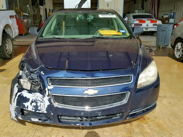 1G1ZG57B98F208144 - 2008 CHEVROLET MALIBU LS BLUE photo 9