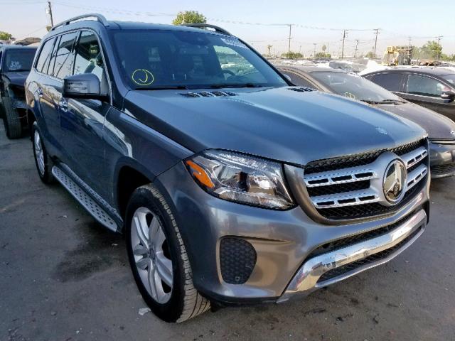 4JGDF6EE5HA871453 - 2017 MERCEDES-BENZ GLS 450 4M GRAY photo 1