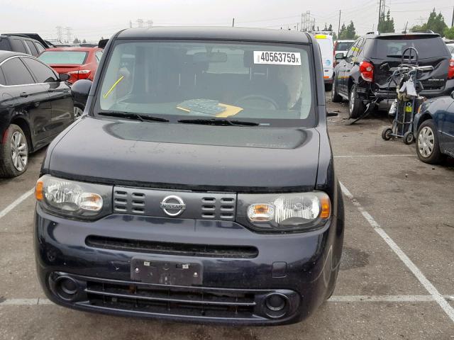 JN8AZ2KR4DT303146 - 2013 NISSAN CUBE S BLACK photo 10