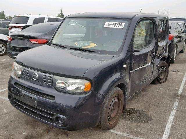 JN8AZ2KR4DT303146 - 2013 NISSAN CUBE S BLACK photo 2