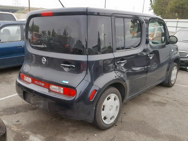 JN8AZ2KR4DT303146 - 2013 NISSAN CUBE S BLACK photo 4