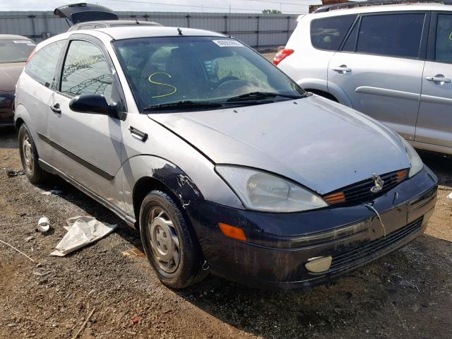 3FAFP31371R206908 - 2001 FORD FOCUS ZX3 SILVER photo 1