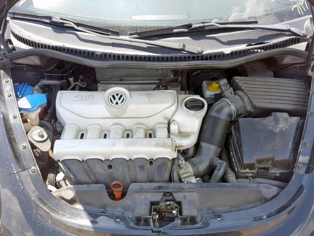 3VWPW3AG9AM017952 - 2010 VOLKSWAGEN NEW BEETLE 黑色 照片 7