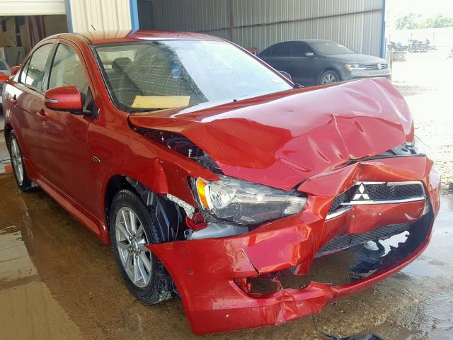 JA32U2FU1FU019675 - 2015 MITSUBISHI LANCER ES RED photo 1