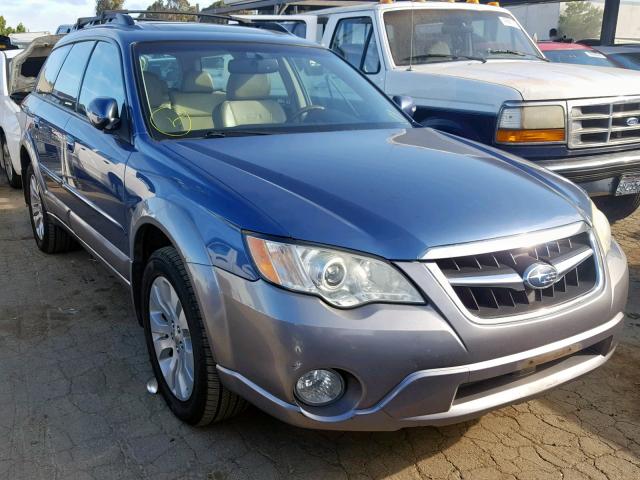 4S4BP86C384356690 - 2008 SUBARU OUTBACK 3. BLUE photo 1