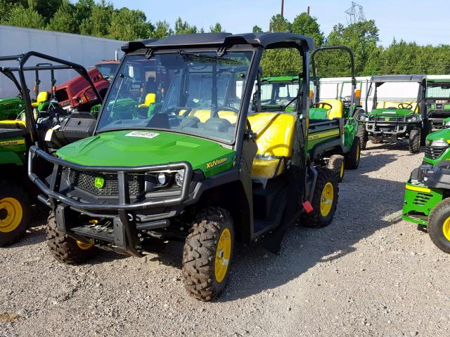 1M0835MAAKM020343 - 2019 JOHN DEERE GATOR 4X4 GREEN photo 2