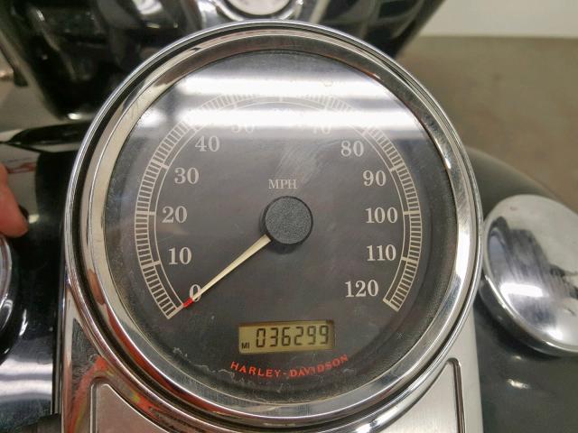 1HD1FB434AB666236 - 2010 HARLEY-DAVIDSON FLHR BLACK photo 7