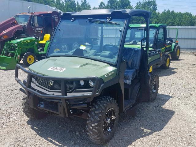 1M0835MACKM020470 - 2019 JOHN DEERE GATOR 4X4 GREEN photo 2