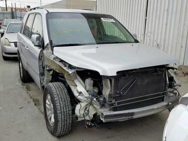 5FNYF28278B025252 - 2008 HONDA PILOT VP SILVER photo 1