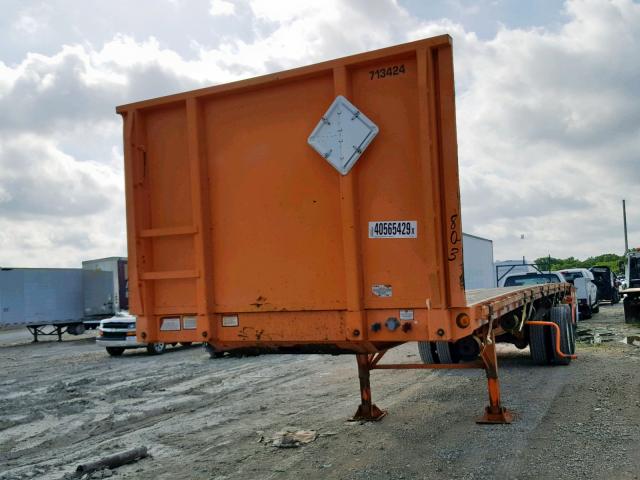 1GRDM7322BH713424 - 2011 GREAT DANE TRAILER TRAILER ORANGE photo 3