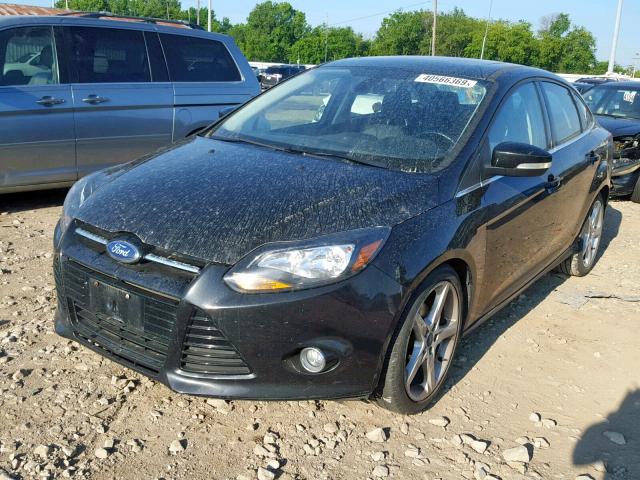 1FAHP3J23CL127527 - 2012 FORD FOCUS TITA BLACK photo 2