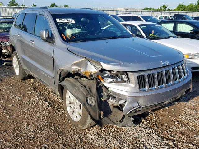 1C4RJEAG5FC105007 - 2015 JEEP GRAND CHER SILVER photo 1