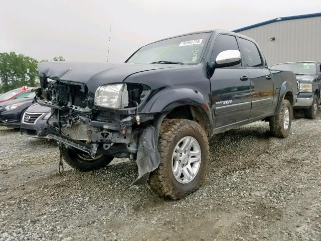 5TBET34105S492690 - 2005 TOYOTA TUNDRA DOU BLACK photo 2