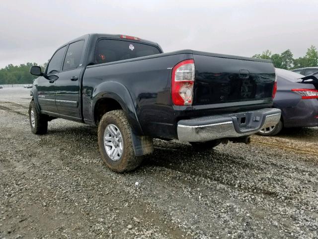 5TBET34105S492690 - 2005 TOYOTA TUNDRA DOU BLACK photo 3