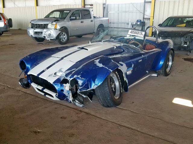 NAF289F1A06008387 - 1987 FORD COBRA KIT BLUE photo 2