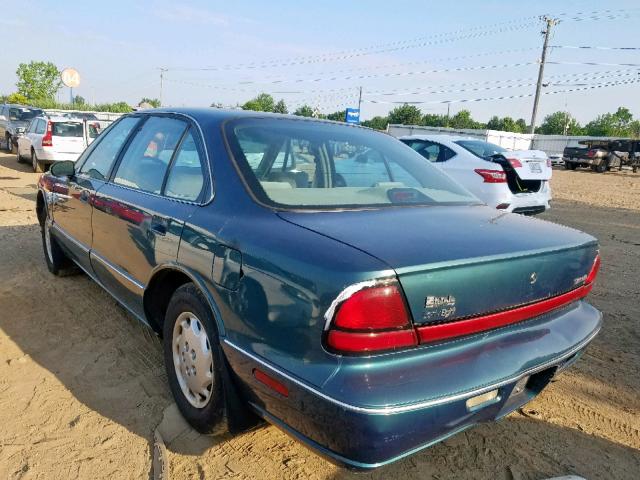 1G3HN52KXW4830261 - 1998 OLDSMOBILE 88 BASE GREEN photo 3