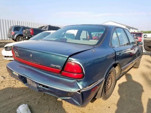 1G3HN52KXW4830261 - 1998 OLDSMOBILE 88 BASE GREEN photo 4