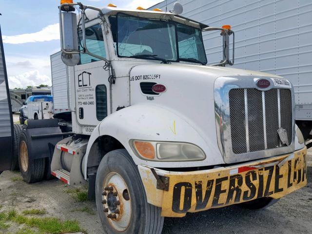 2XPLDZ9X27M684261 - 2007 PETERBILT 335 WHITE photo 1