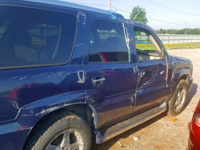 1GYEK63N15R198482 - 2005 CADILLAC ESCALADE L BLUE photo 9