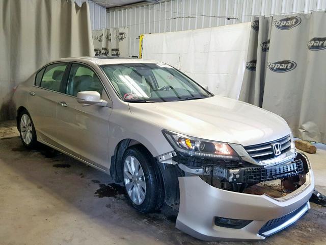 1HGCR2F83FA147137 - 2015 HONDA ACCORD EXL GOLD photo 1