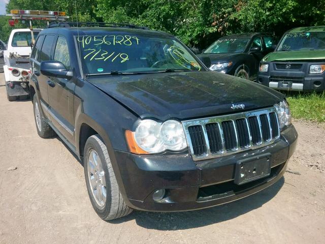 1J8HR58P89C546668 - 2009 JEEP GRAND CHER BLACK photo 1