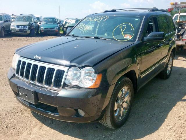 1J8HR58P89C546668 - 2009 JEEP GRAND CHER BLACK photo 2