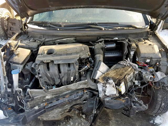 5NPE34AF8HH529153 - 2017 HYUNDAI SONATA SPO BLACK photo 7