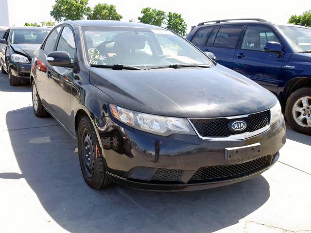 KNAFU4A26A5063305 - 2010 KIA FORTE EX BLACK photo 1