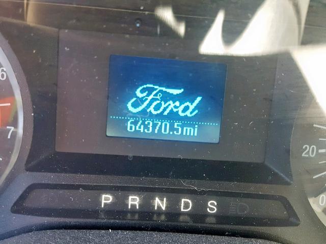 3FA6P0G7XER298451 - 2014 FORD FUSION S BLACK photo 8