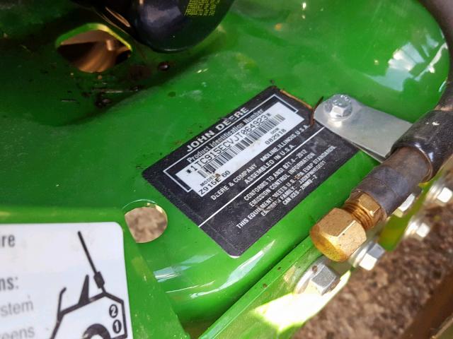 1TC915ECVJT064923 - 2018 JOHN DEERE RIDING LAW GREEN photo 10