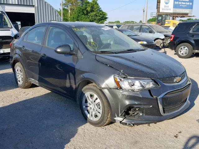 1G1JB5SH2J4127687 - 2018 CHEVROLET SONIC LS 灰色 照片 1