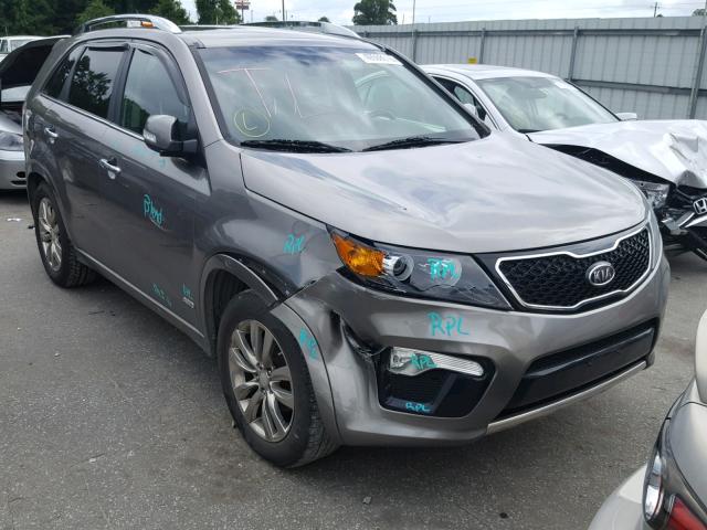 5XYKWDA22DG386581 - 2013 KIA SORENTO SX SILVER photo 1