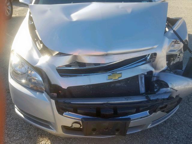 1G1ZC5E00CF134876 - 2012 CHEVROLET MALIBU 1LT 银色 照片 9