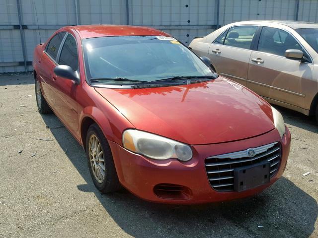 1C3EL56R46N190563 - 2006 CHRYSLER SEBRING TO RED photo 1