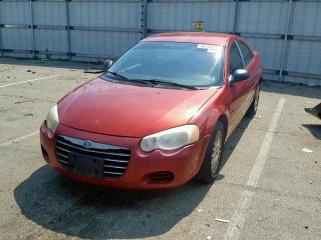 1C3EL56R46N190563 - 2006 CHRYSLER SEBRING TO RED photo 2