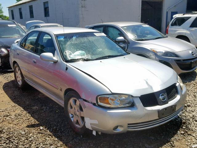 3N1AB51D24L728198 - 2004 NISSAN SENTRA SE- SILVER photo 1