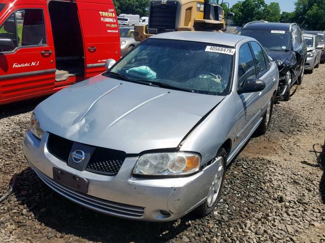 3N1AB51D24L728198 - 2004 NISSAN SENTRA SE- SILVER photo 2