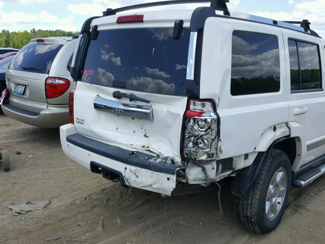 1J8HG58N76C246393 - 2006 JEEP COMMANDER Ağ foto 9