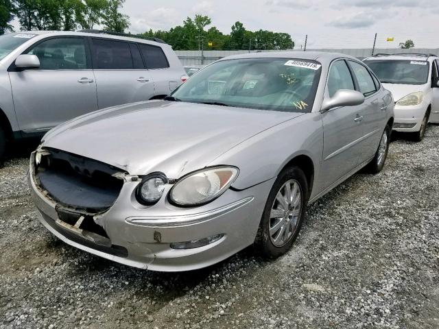 2G4WD582481267087 - 2008 BUICK LACROSSE C SILVER photo 2