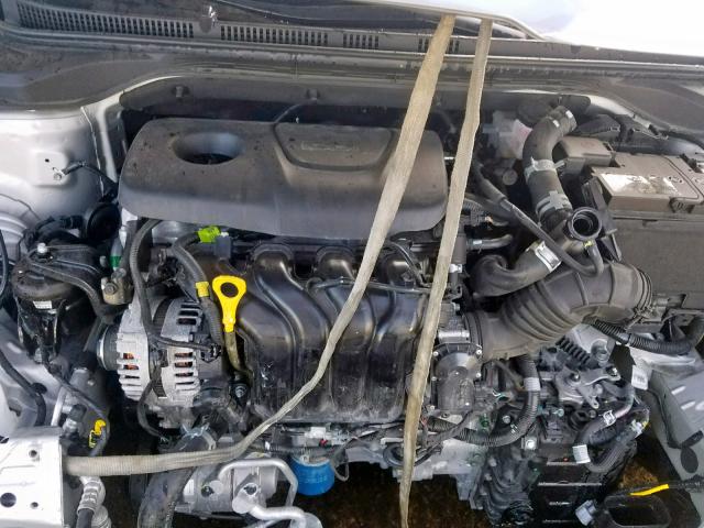 3KPC24A31JE018989 - 2018 HYUNDAI ACCENT SE SILVER photo 7