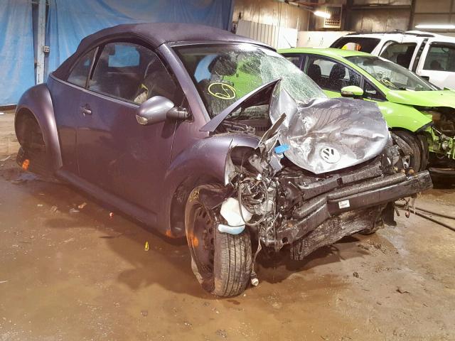 3VWBM31Y75M363061 - 2005 VOLKSWAGEN NEW BEETLE გრაფიტი ფოტო 1