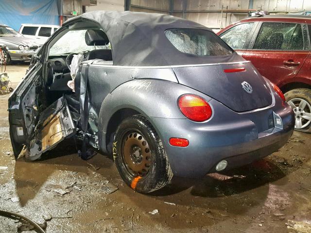 3VWBM31Y75M363061 - 2005 VOLKSWAGEN NEW BEETLE გრაფიტი ფოტო 3
