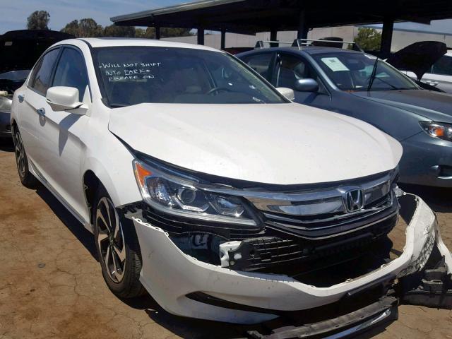 1HGCR2F81GA109889 - 2016 HONDA ACCORD EXL WHITE photo 1